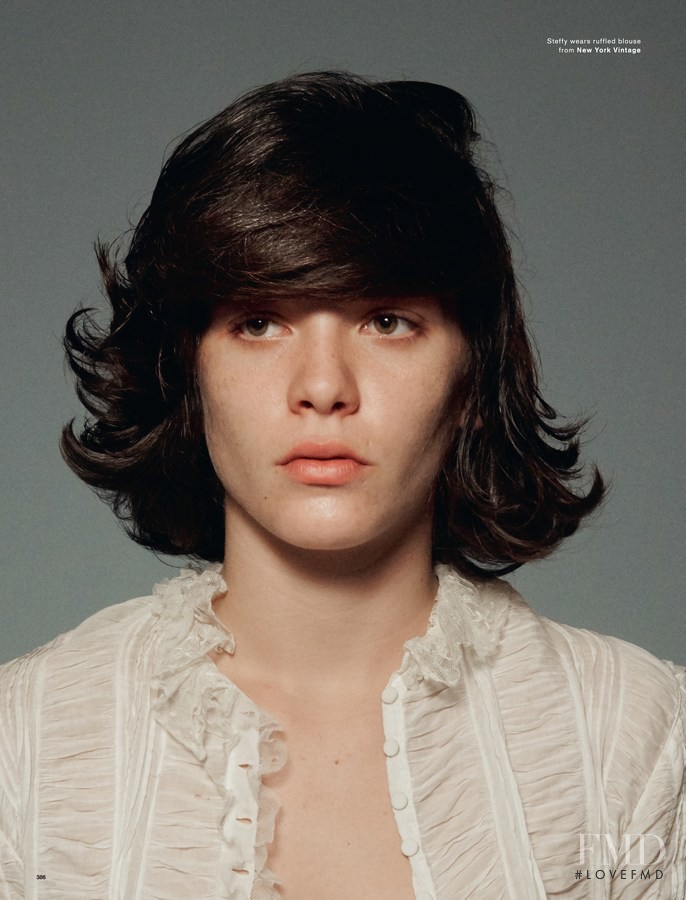 Steffy Argelich featured in Frayed Beauty, March 2015