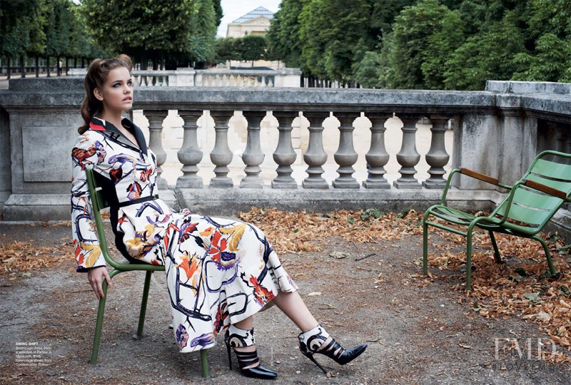 Barbara Palvin featured in On the streets of Paris, September 2011