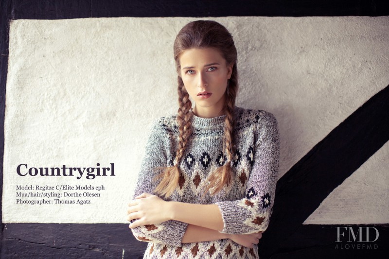 Regitze Harregaard Christensen featured in Countrygirl, February 2014