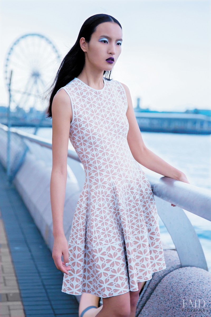 Luping Wang featured in Delicious candy colours for your spring wardrobe, March 2015