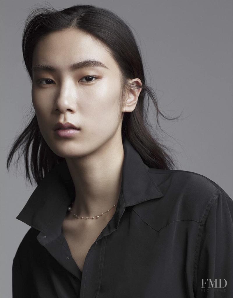 Dongqi Xue featured in Beauty, March 2015