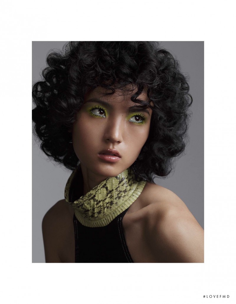 Luping Wang featured in Beauty, March 2015