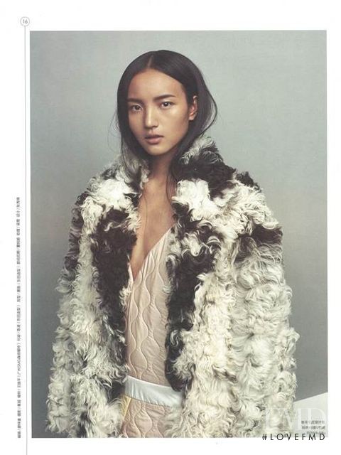 Luping Wang featured in Light Ripe Fur, December 2014