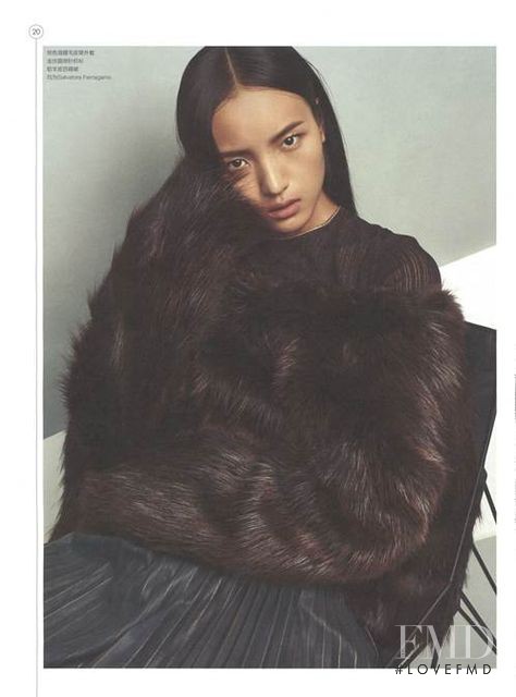 Luping Wang featured in Light Ripe Fur, December 2014