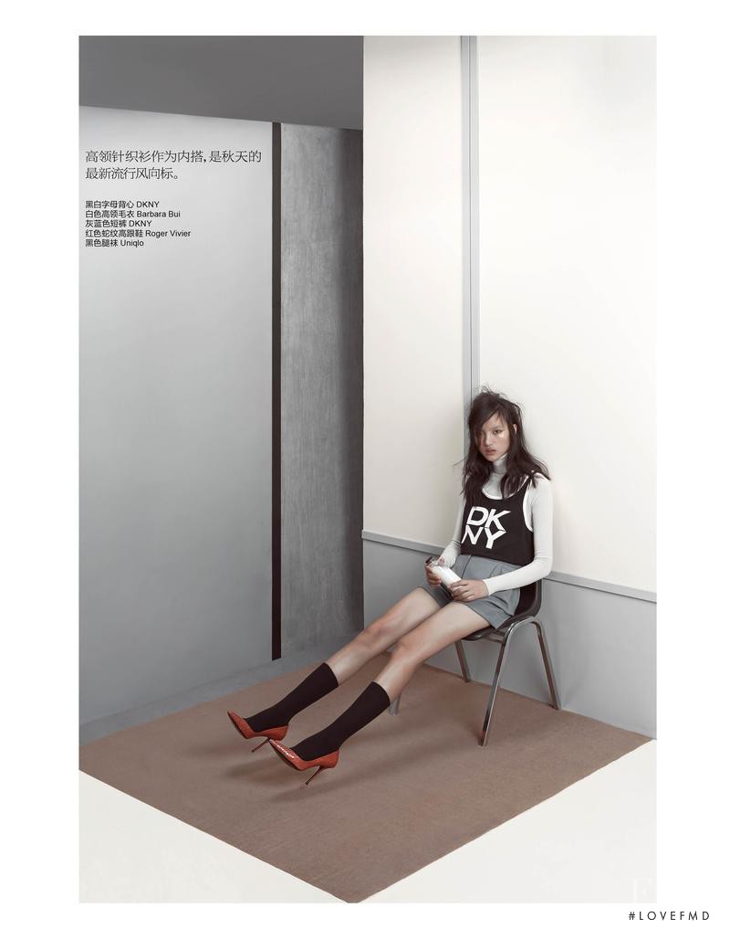 Luping Wang featured in Posture, October 2014