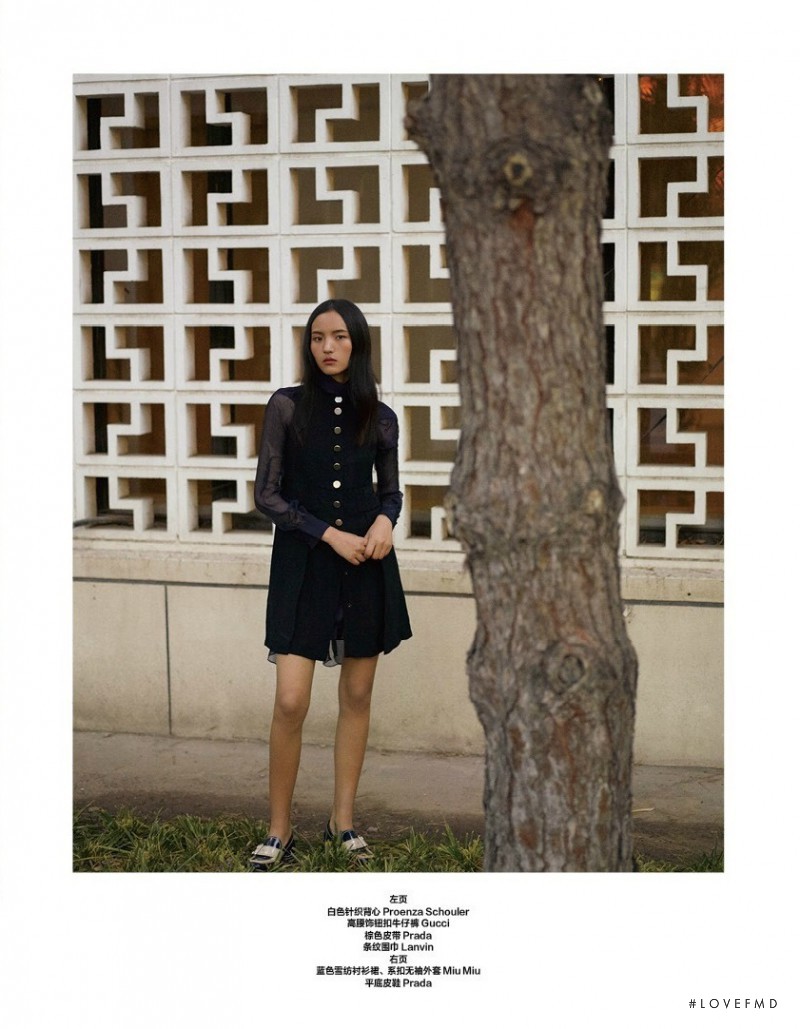 Luping Wang featured in Beijing, January 2015