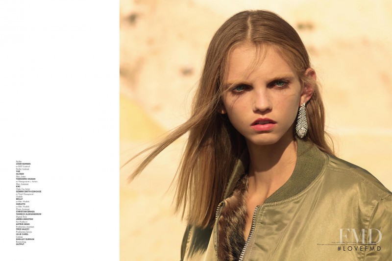 Molly Bair featured in S & S, March 2015