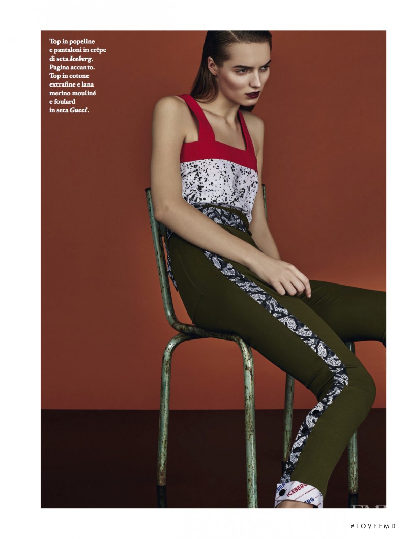 Agne Konciute featured in Fashion Show, February 2015