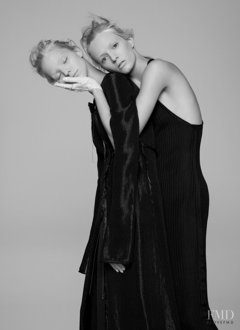 Daria Strokous featured in Sasha & Daria, March 2015