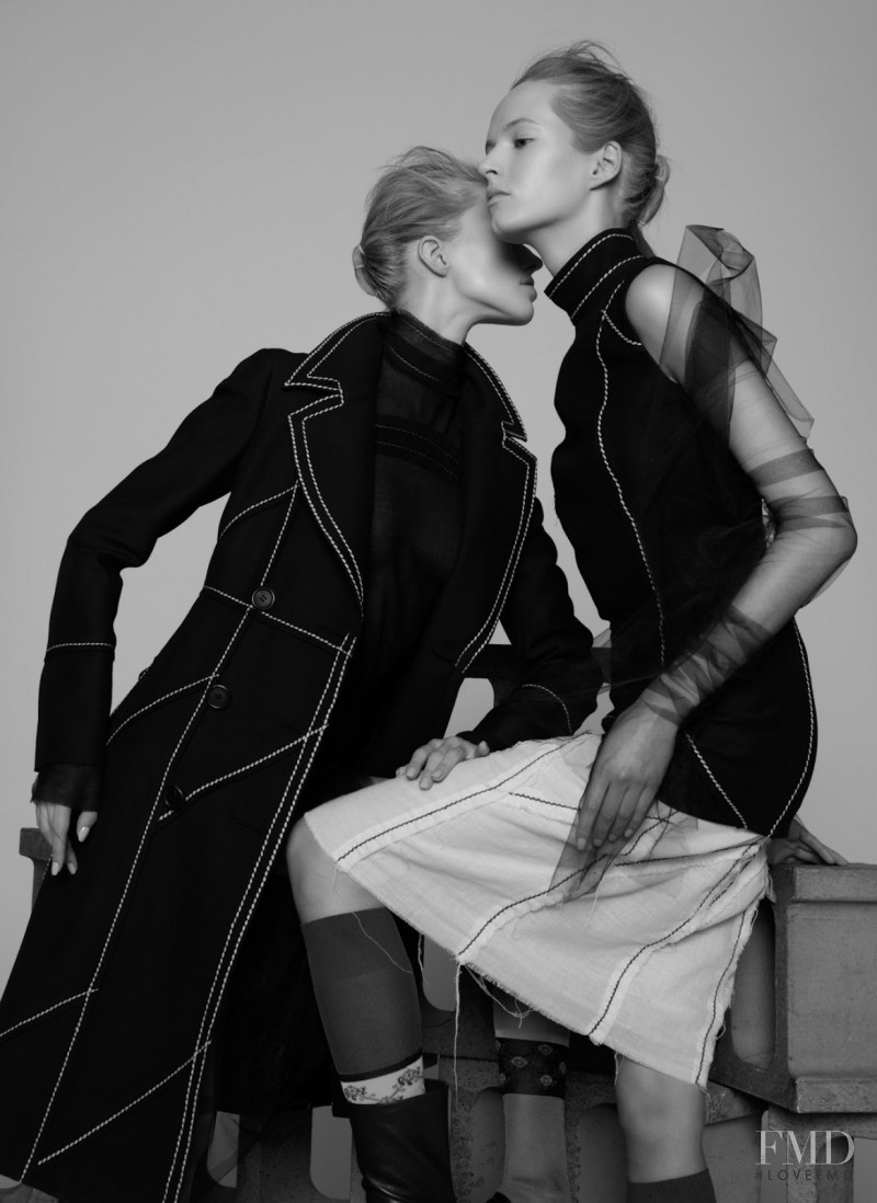 Daria Strokous featured in Sasha & Daria, March 2015