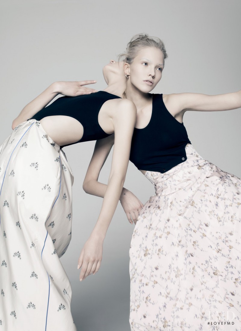 Daria Strokous featured in Sasha & Daria, March 2015