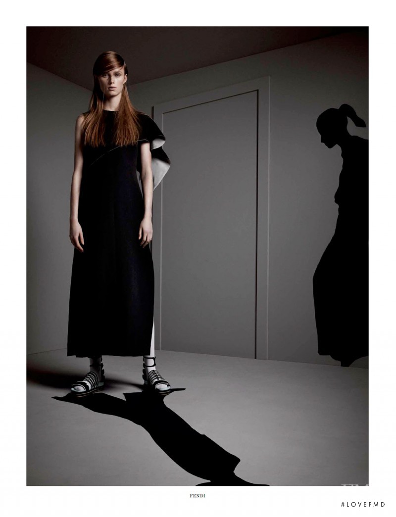 Rianne Van Rompaey featured in Silhouettes & Shadows, March 2015