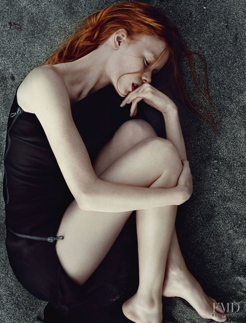 Julia Hafstrom featured in Rose Des Vents, March 2015