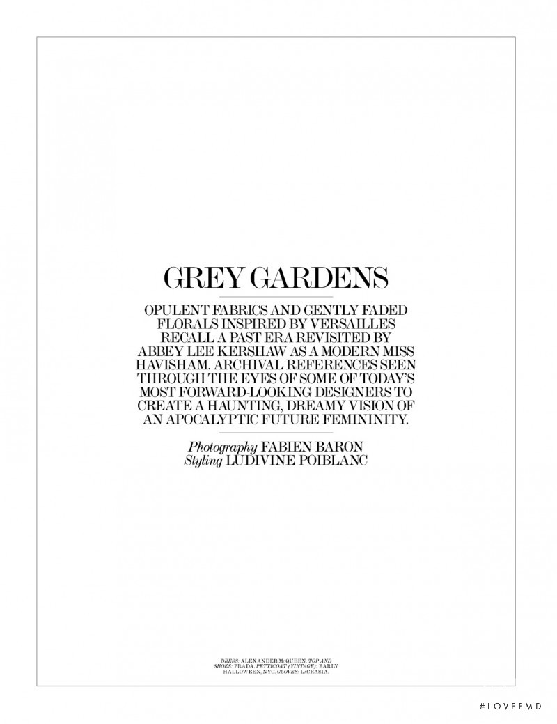 Grey Gardens, March 2015