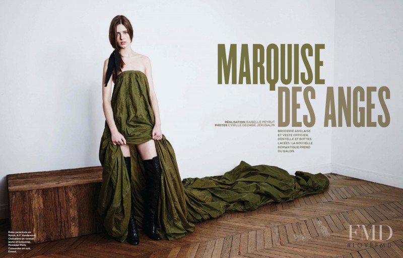 Anika Cholewa featured in Marquise Des Anges, March 2015