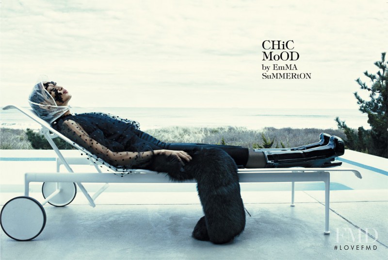 Ming Xi featured in Chic Mood, August 2011