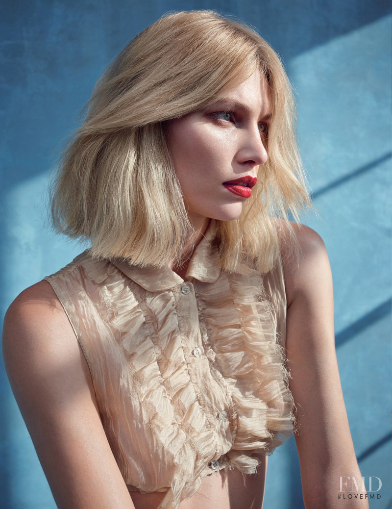 Aline Weber featured in Blue Afternoon, April 2015