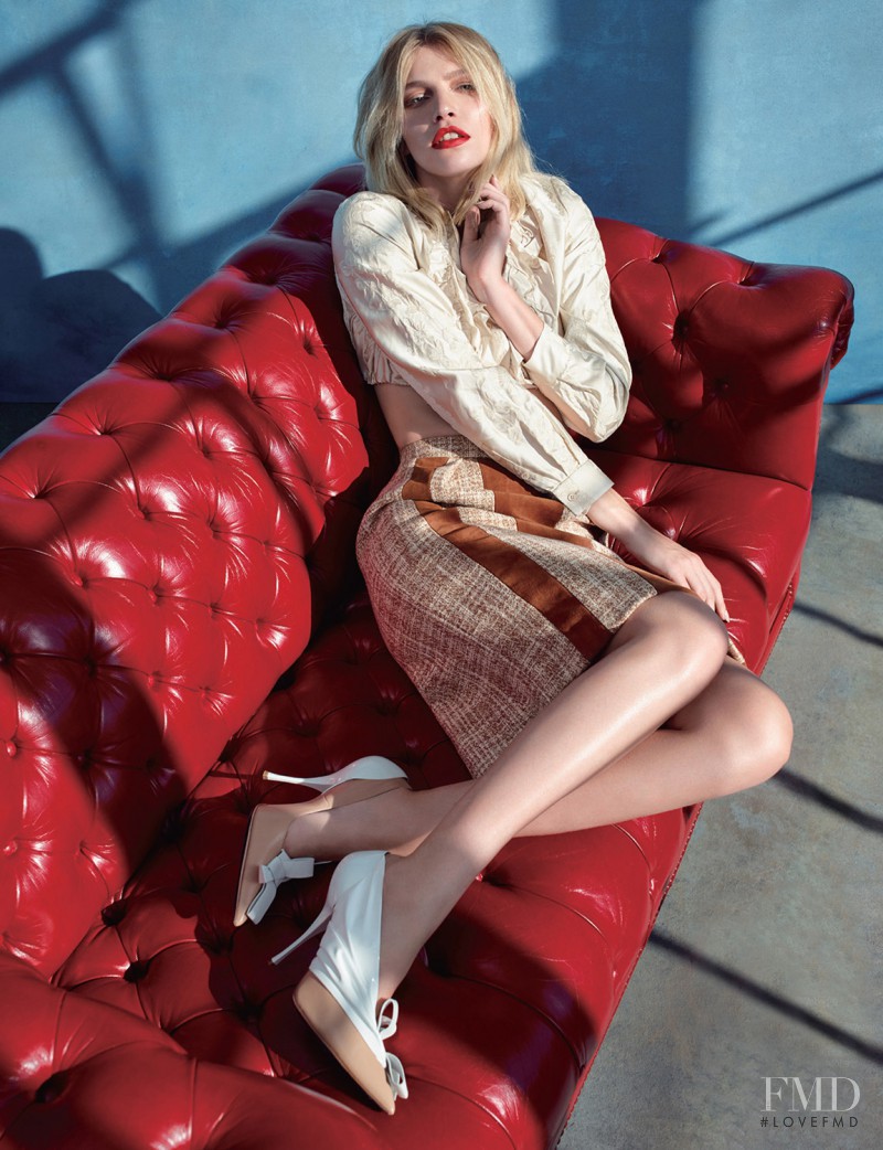 Aline Weber featured in Blue Afternoon, April 2015