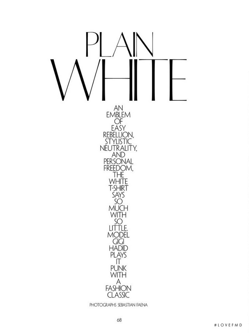 Plain White, March 2015