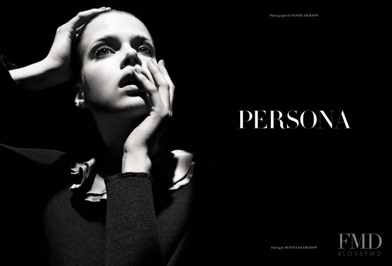 Julia Saner featured in Persona, March 2011