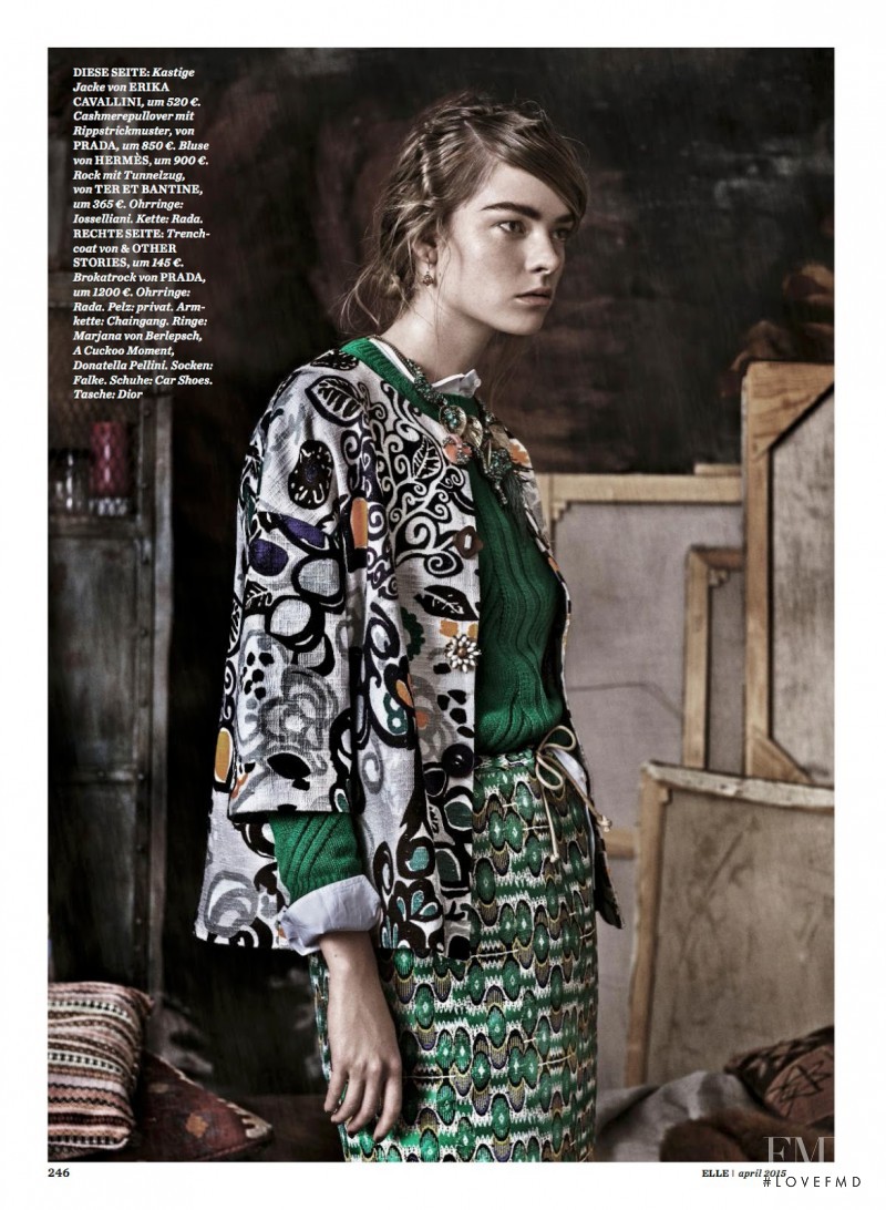 Gwen Loos featured in Die Neue Boheme, April 2015