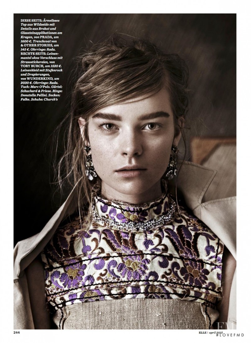 Gwen Loos featured in Die Neue Boheme, April 2015