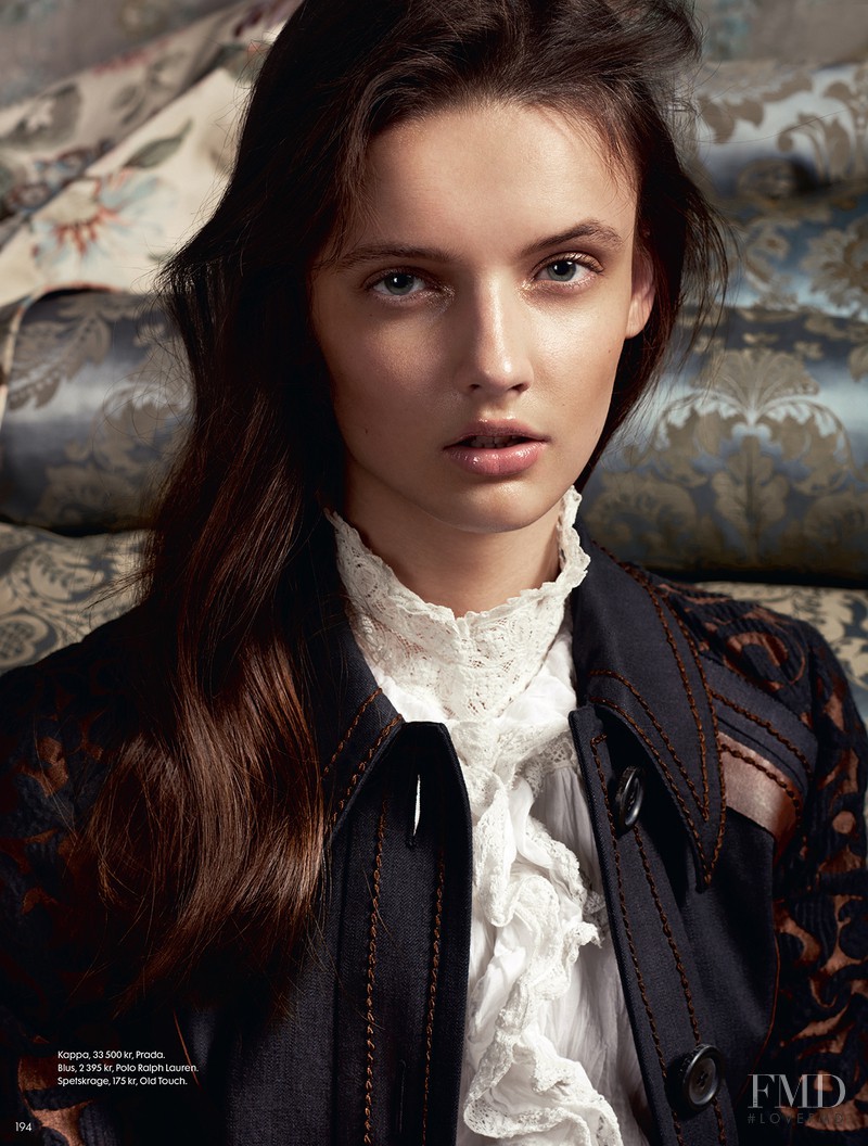 Anna Marija Grostina featured in Nyromantik, April 2015