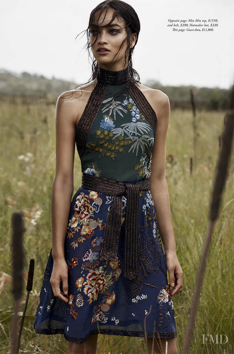 Shanina Shaik featured in The Wild One, March 2015