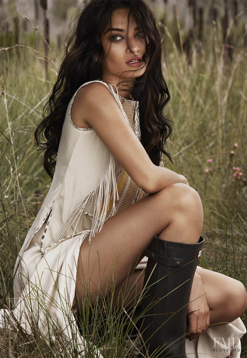 Shanina Shaik featured in The Wild One, March 2015