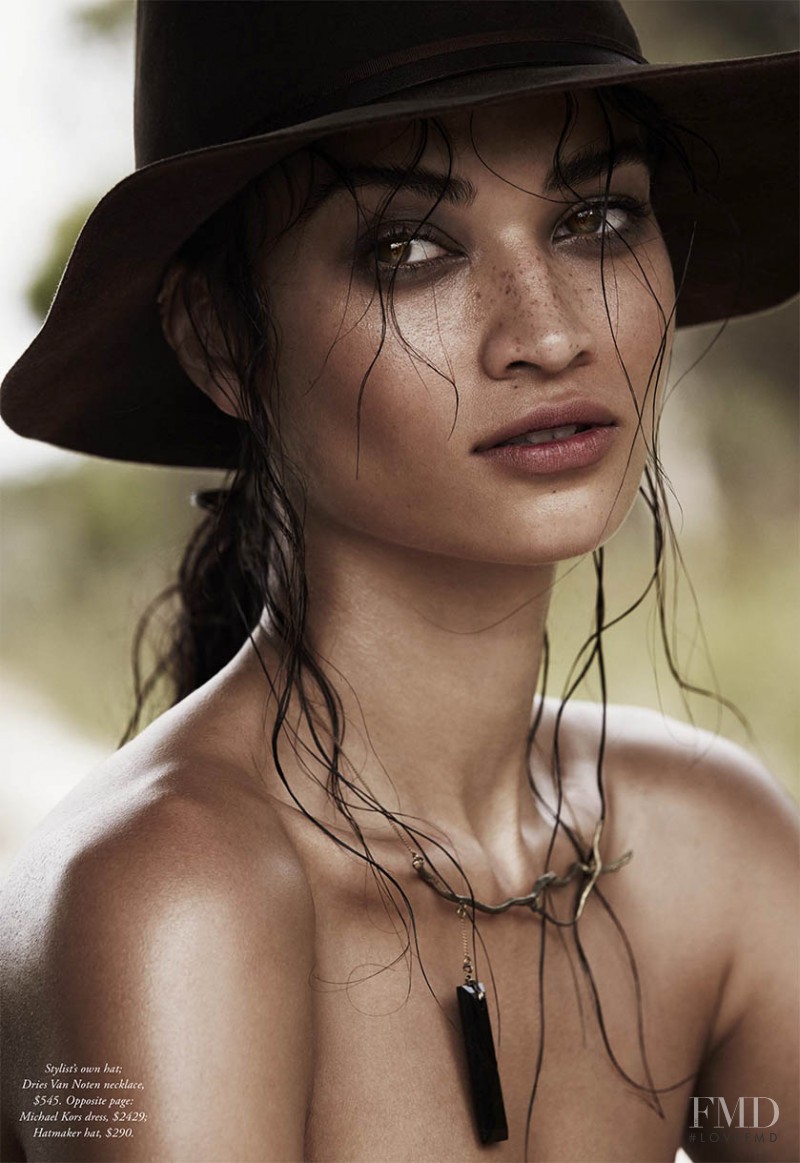 Shanina Shaik featured in The Wild One, March 2015