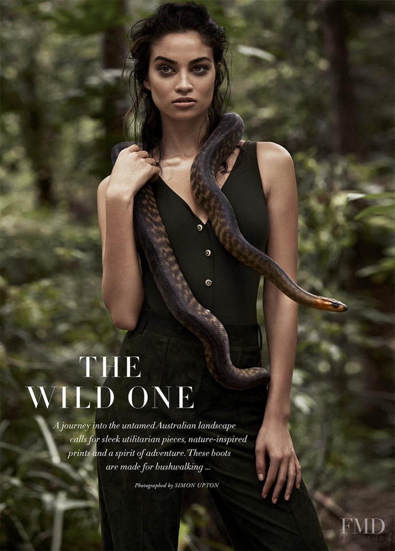 Shanina Shaik featured in The Wild One, March 2015