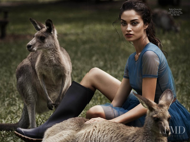 Shanina Shaik featured in The Wild One, March 2015