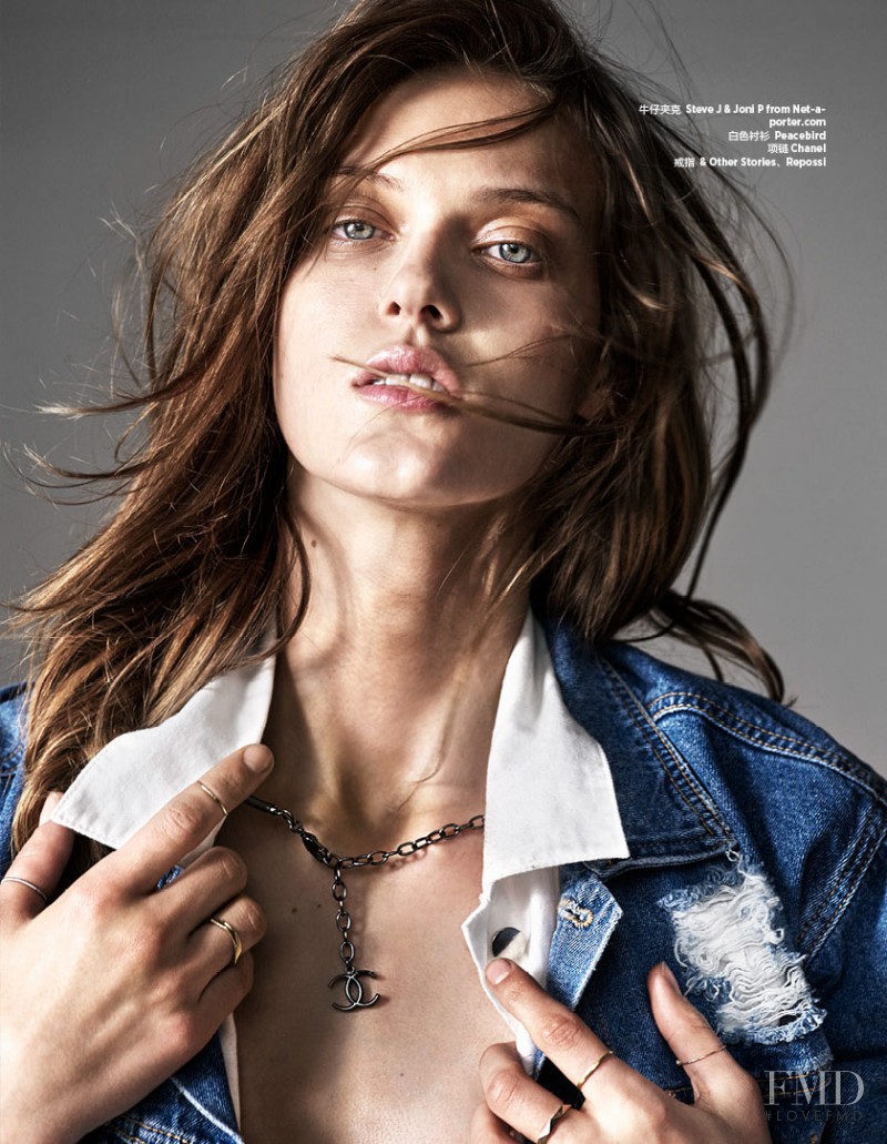 Tess Hellfeuer featured in The Girl In Denim, March 2015