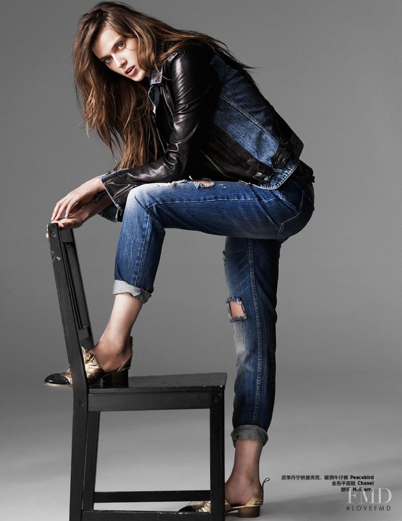 Tess Hellfeuer featured in The Girl In Denim, March 2015