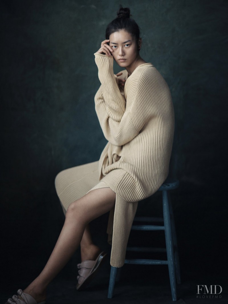 Liu Wen featured in Silent Beauty, April 2015