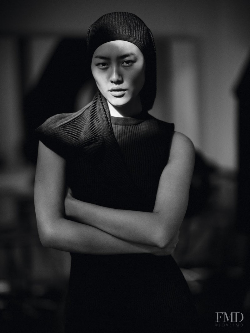 Liu Wen featured in Silent Beauty, April 2015