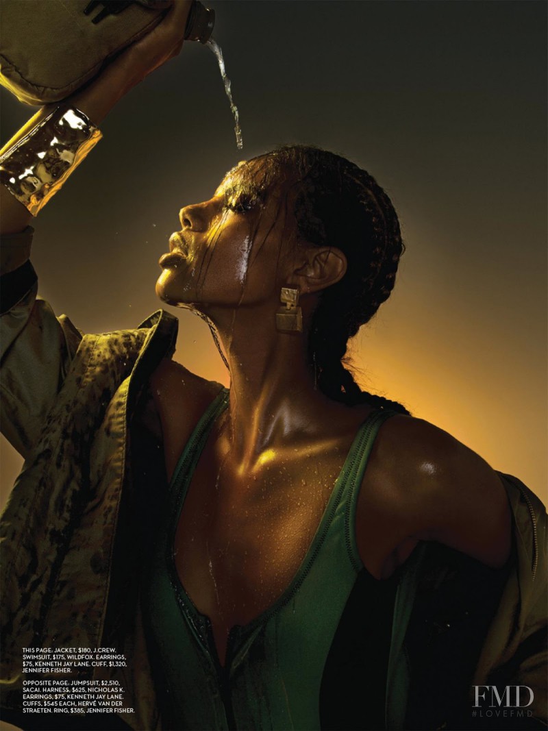 Grace Mahary featured in Green Machine, April 2015