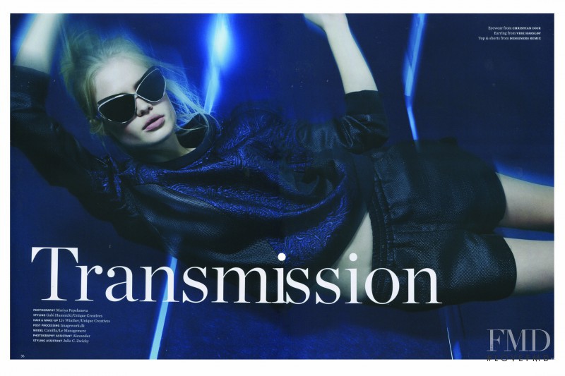 Camilla Forchhammer Christensen featured in Transmission, March 2014