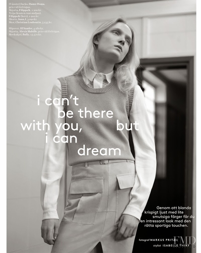 Maja Salamon featured in I Can\'t Be There With You, But I Can Dream, March 2015