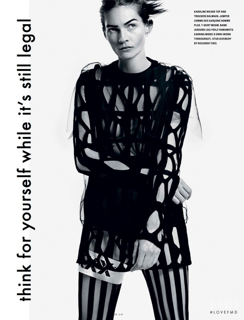 Karolin Wolter featured in Think For Yourself While It\'s Still Legal, March 2015