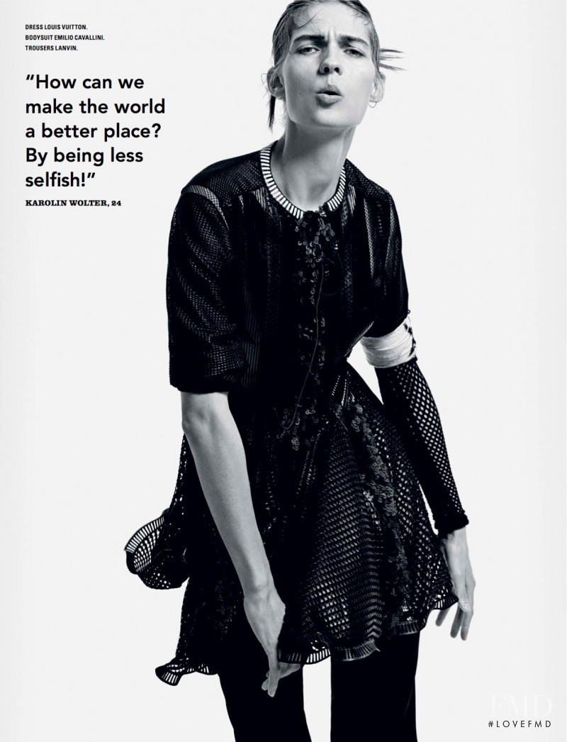 Karolin Wolter featured in Think For Yourself While It\'s Still Legal, March 2015