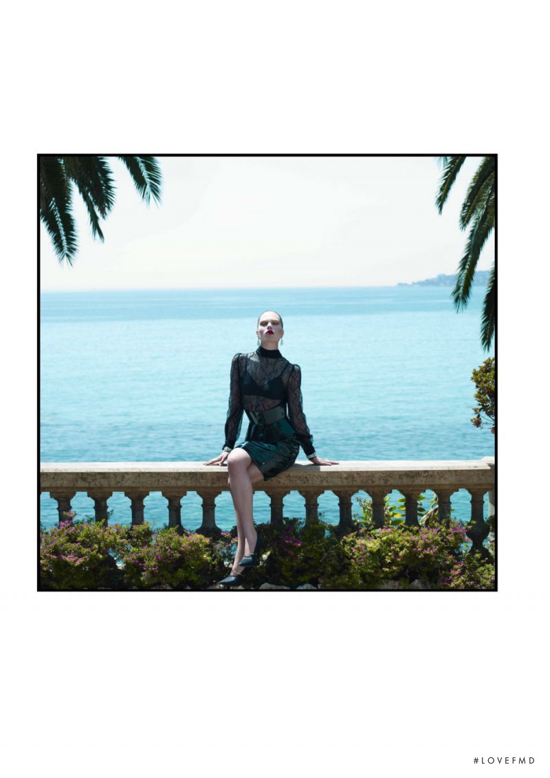 Caroline Brasch Nielsen featured in Cap d\'Antibes, August 2011