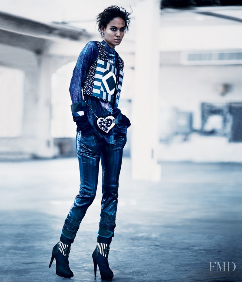 Joan Smalls featured in Chaos Theory, September 2011