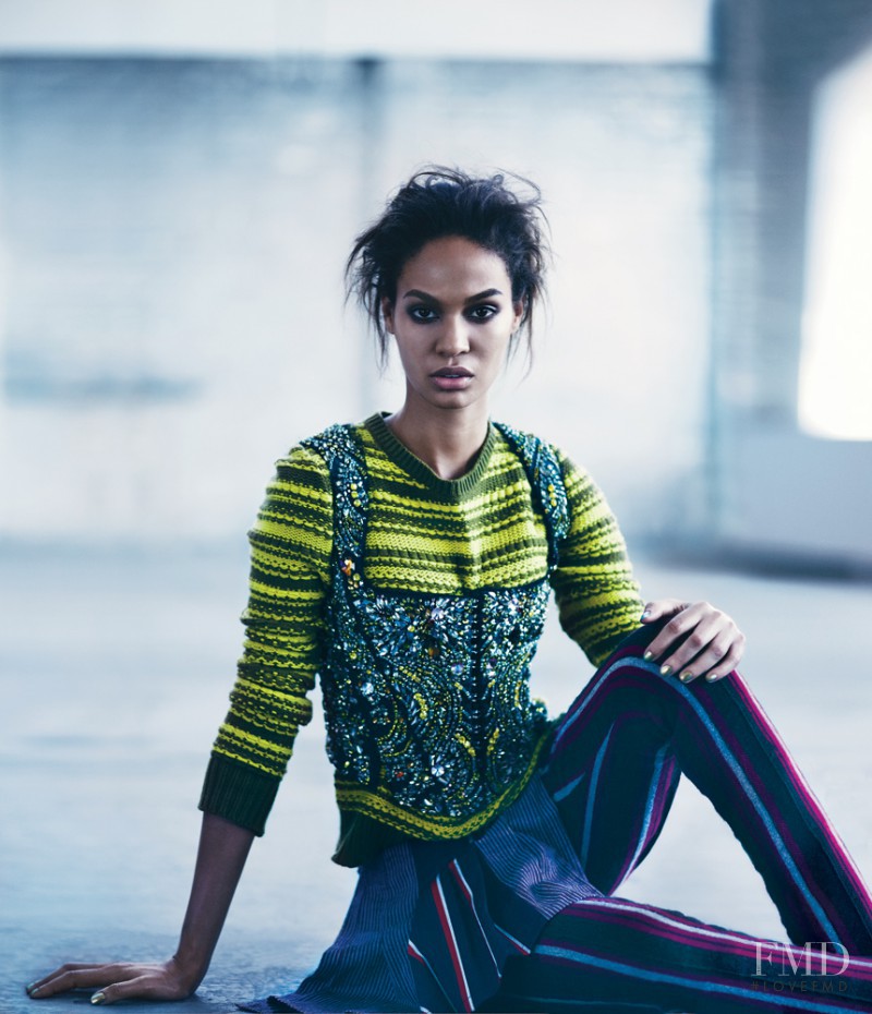 Joan Smalls featured in Chaos Theory, September 2011