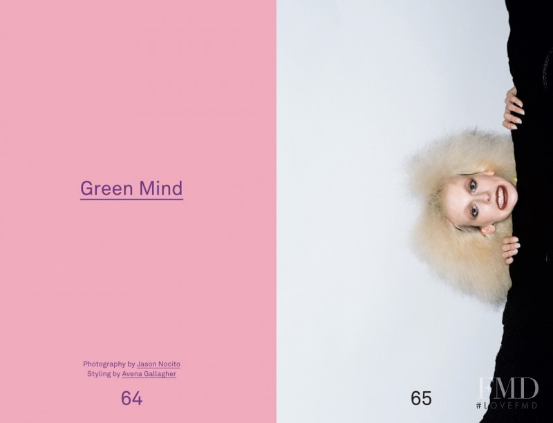 Lili Sumner featured in Green Mind, June 2014