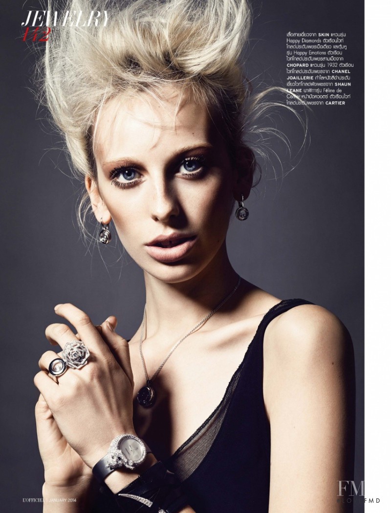 Lili Sumner featured in New Attraction, January 2014