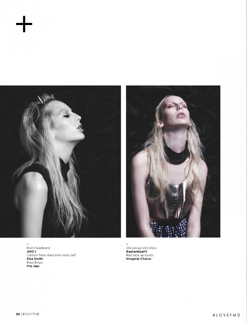 Lili Sumner featured in Play Fully Dega Dent, September 2012