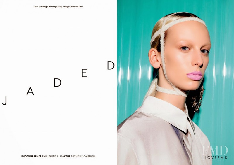 Lili Sumner featured in Jaded, June 2014