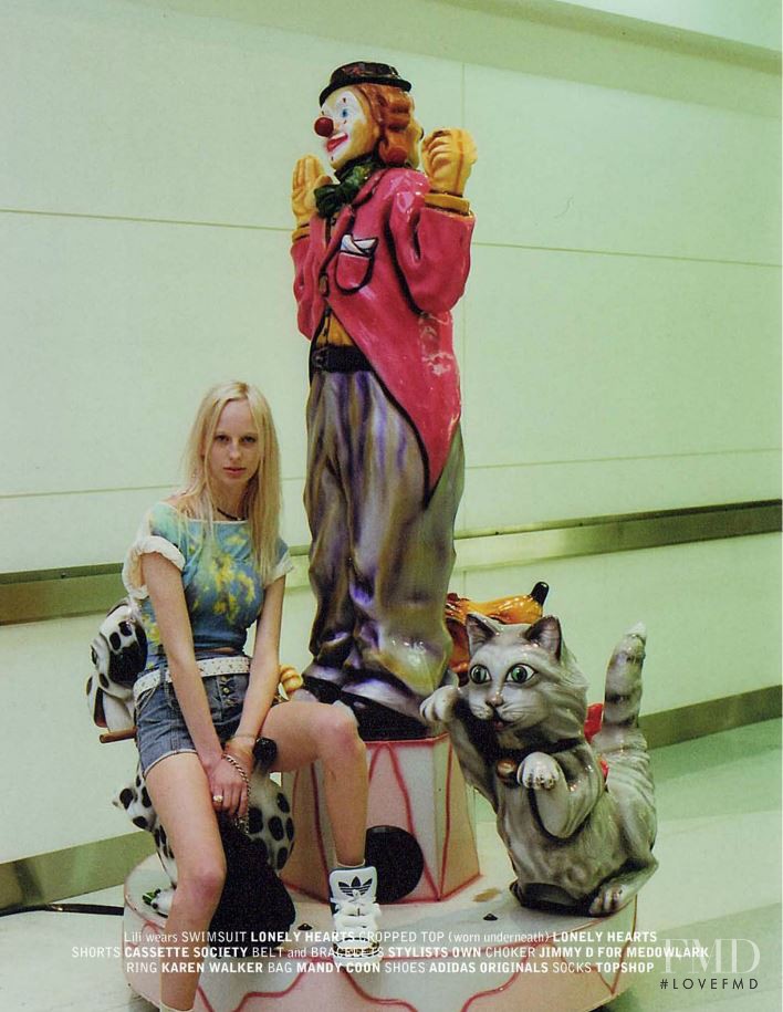 Lili Sumner featured in I Scream Shop, August 2011