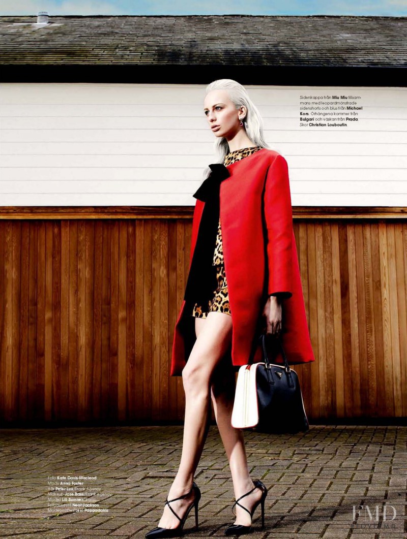 Lili Sumner featured in So Suburbia, July 2012